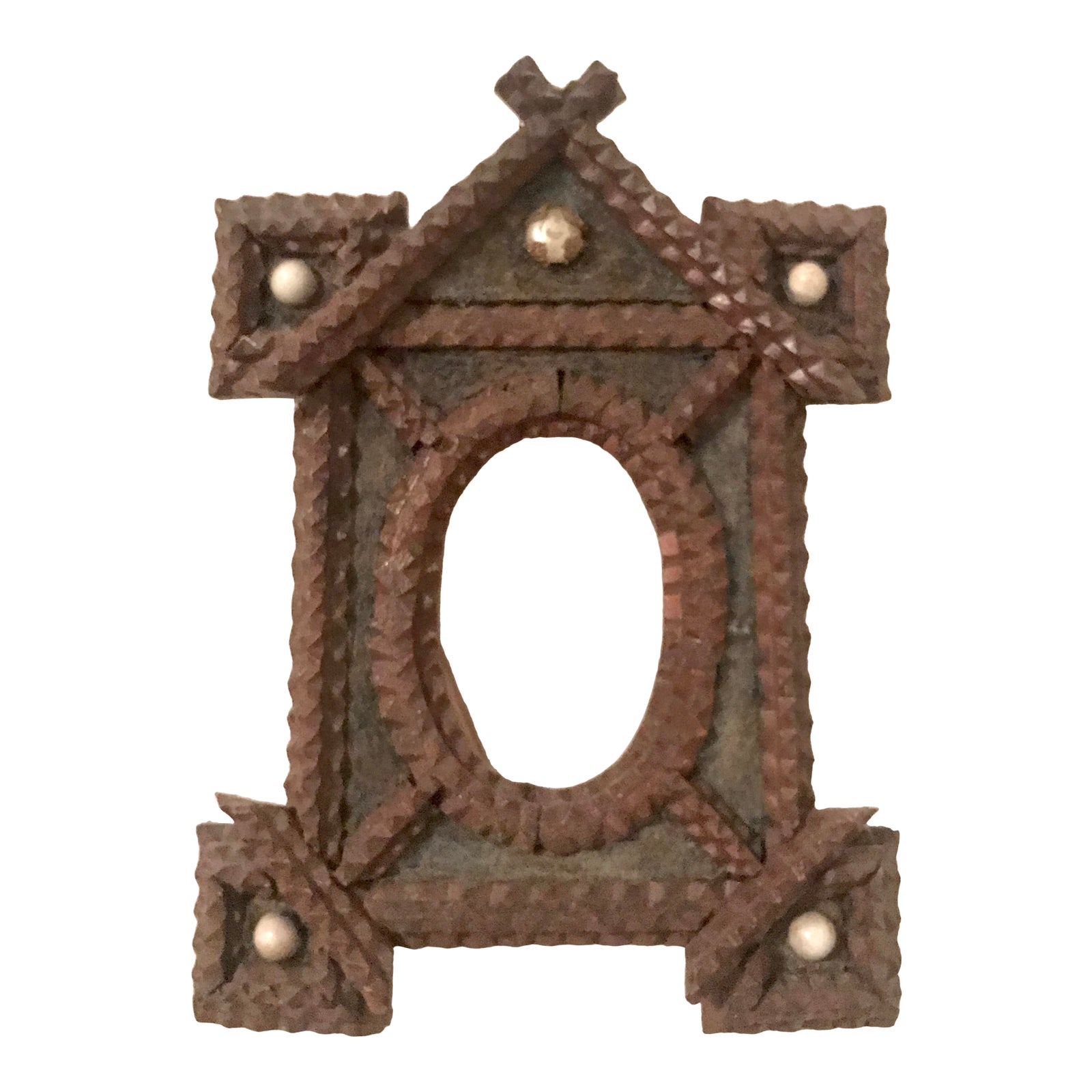 Tramp Art Picture Frame Chairish