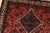 Shiraz Rug 3’6′ X 5′ Red Wool Vintage Tribal Hand-Knotted Oriental Carpet For Sale In Philadelphia - Image 6 of 12