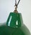 Industrial Green Enamel Factory Pendant Lamp, 1960s For Sale - Image 6 of 16