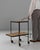 1950s French Two-Tier Metal and Wood Bar Cart With Bottle Holder For Sale - Image 11 of 18