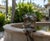 Vintage Whimsical Cast Iron Sitting Garden Frog Duo For Sale - Image 12 of 12