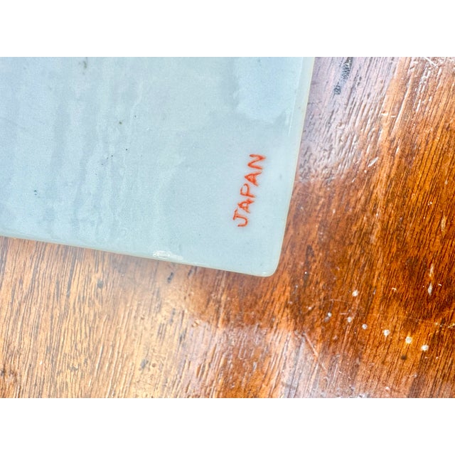 Ceramic Vintage Japanese Porcelain Camel Wall Pocket, Hand-Painted Figural Vase, Mid-Century For Sale - Image 7 of 11