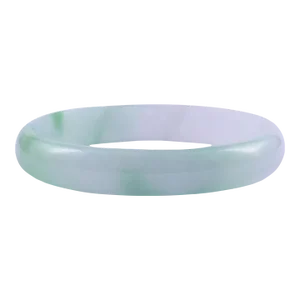 1960s Natural Jade Bangle Bracelet