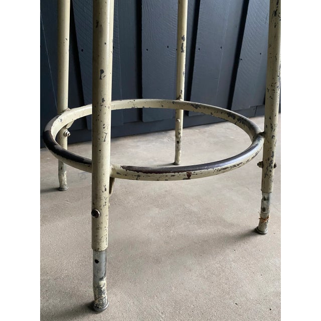 Industrial Steel Plant Stand / Stool / Nightstand Chairish