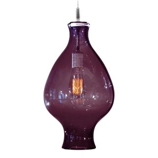 Odin Pendant Light from the Versuvius Collection in Lilac For Sale