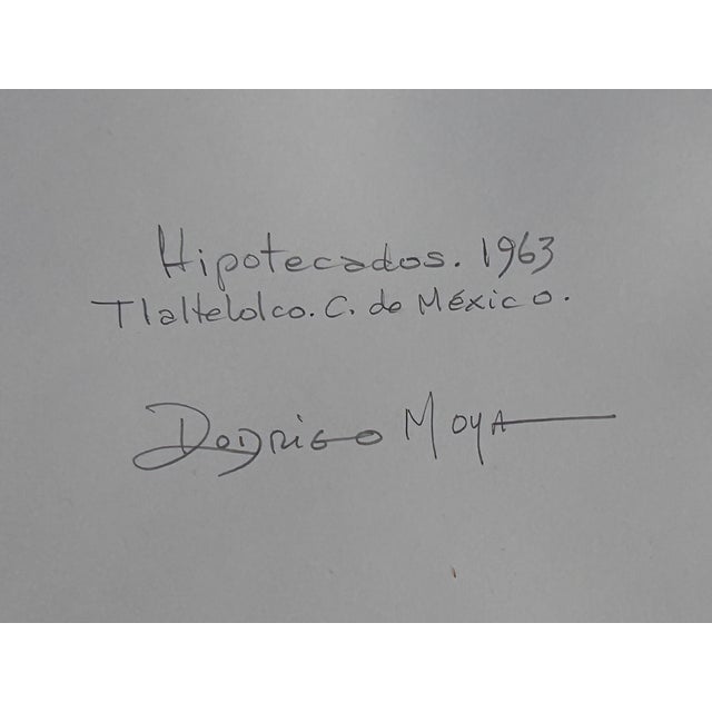 Rodrigo Moya — “Hipotecados, Tlatelolco, Ciudad De México,” 1963 — Signed Gelatin Silver Photograph For Sale - Image 17 of 18