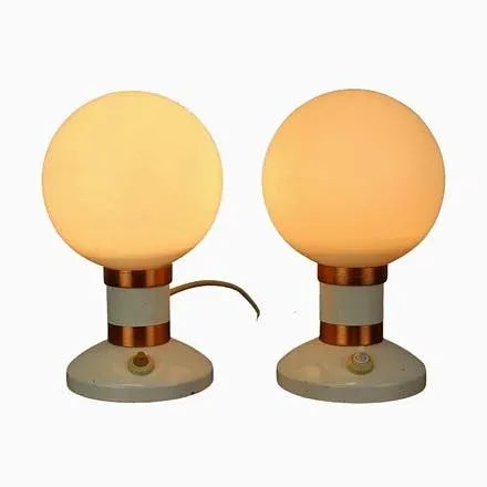 Mid-Century Table Lamps from Drukov, 1970s, Set of 2 For Sale - Image 11 of 11