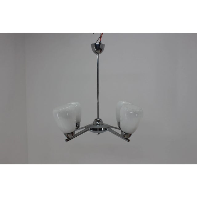 1950s Mid-Century Chandelier, 1950s For Sale - Image 5 of 9