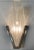 Glass 1920s French Art Deco Skyscraper Sconces by Sabino - Pair For Sale - Image 7 of 7