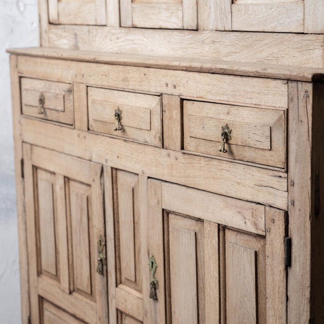 Welsh Oak CWPWRDD Deuddarn, c.1700 For Sale - Image 4 of 18