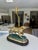 Vintage Brass Hunting Dog Figural Table Table For Sale In Palm Springs - Image 6 of 18