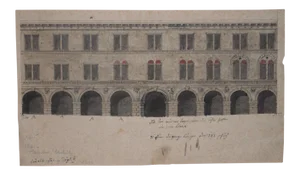18th Century Old Master Architectural Drawing