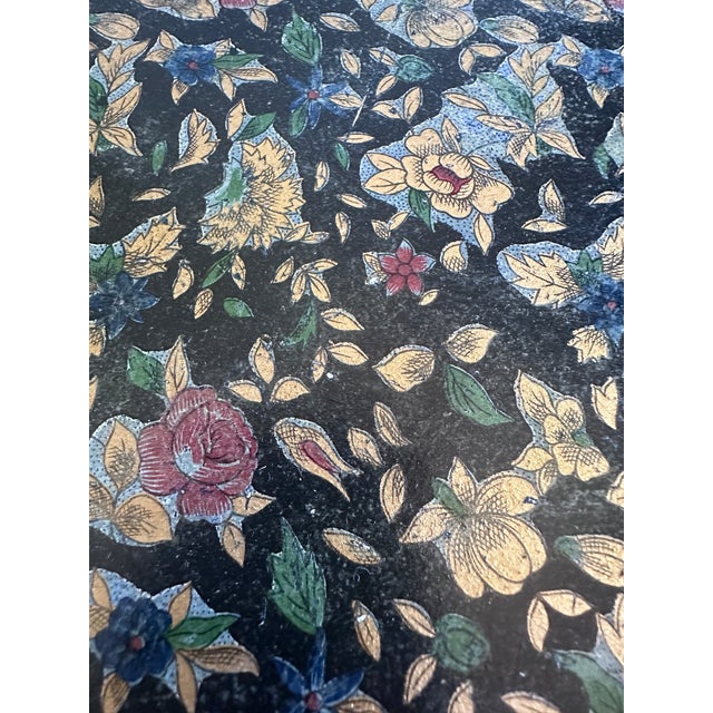 Vintage Midcentury Mod Tray / Vintage Paper Mache Tray / Made in Japan / Alfred E. Knobler For Sale - Image 4 of 7