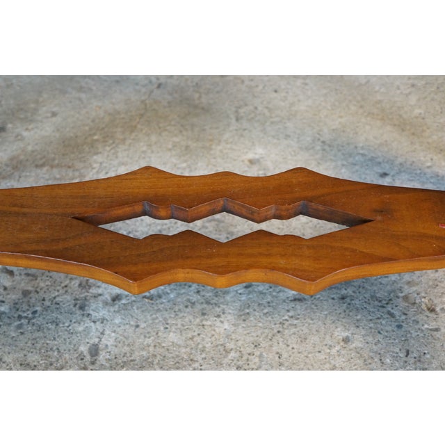 Antique Mission Arts & Crafts Walnut Inlaid Spinet Secretary Desk Console Table For Sale - Image 14 of 18
