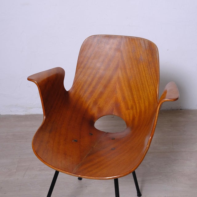 1950s Medea Armchair by Vittorio Nobili for Fratelli Tagliabue, 1950s For Sale - Image 5 of 18