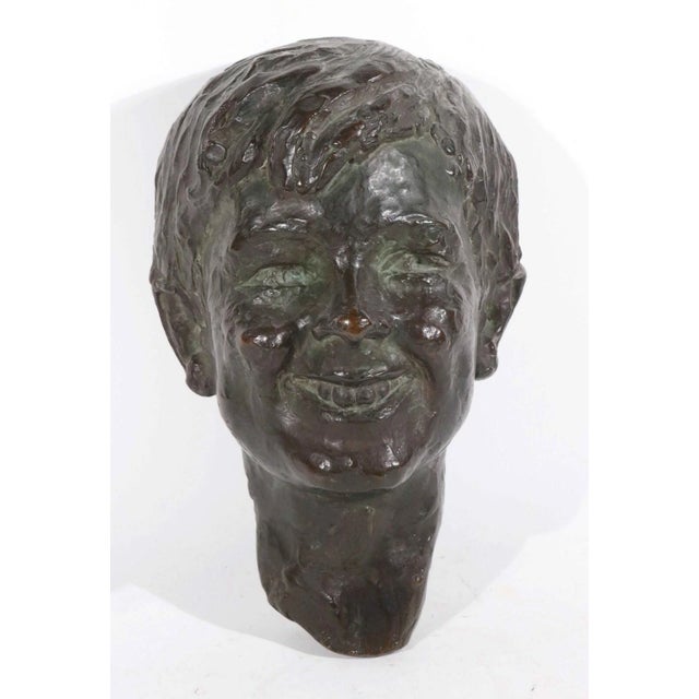 Up for sale is a very rare high quality antique E.M. Greene bronze wall statue made by Gorham Co. Founders. The piece is...
