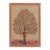 Golden Klimt Tree Loom Woven Tapestry - 112 X 87 Cm (3'8" X 2'10") - Requires Rod Size 2 For Sale
