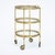 Art Deco Art Deco Period, French Brass Bar Cart, Circa 1940 For Sale - Image 3 of 9