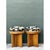 Vintage Schumacher Pencil Reed Upholstered Stools - Pair For Sale In West Palm - Image 6 of 12