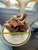 Vintage Mid-Century Modern Large John Perry "Seagulls in Flight" Duo Burl Wood Sculpture For Sale In Savannah - Image 6 of 11