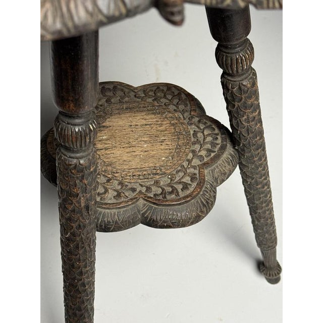 Indian Side Tables, Early 20th Century, Set of 2 For Sale - Image 9 of 14