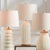 Cream Elise Lamp For Sale - Image 8 of 12