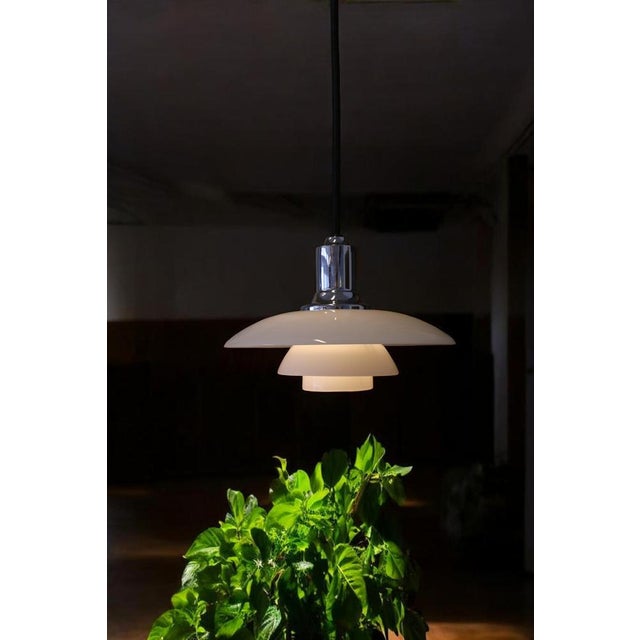 PH 2/1 Pendant in Opal Glass Poul Henningsen for Louis Poulsen, 1960s For Sale - Image 12 of 14