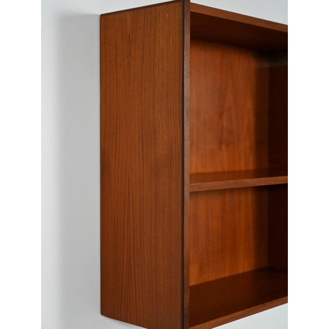 Scandinavian Teak Wall Shelf, 1950s For Sale - Image 6 of 8