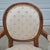 French 1990s Century Furniture Louis XVI Oak Open Arm Chairs Fauteuils for Reupholstery, a Pair For Sale - Image 3 of 12