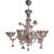 Transparent and Pink Murano Style Glass Chandelier with Flowers and Leaves from Simoeng For Sale - Image 14 of 14