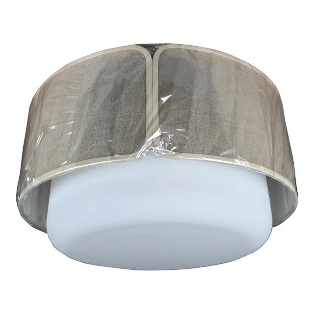 Visual Comfort Kate Spade New York Eyre Flush Mount Light Fixture For Sale