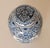 Blue Delft Vase Jar Chinese Kangxi Style Chinoiserie Blue White Pottery For Sale - Image 8 of 8