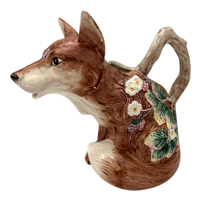 1990 Reynard for Fitz and Floyd Fox Pitcher For Sale