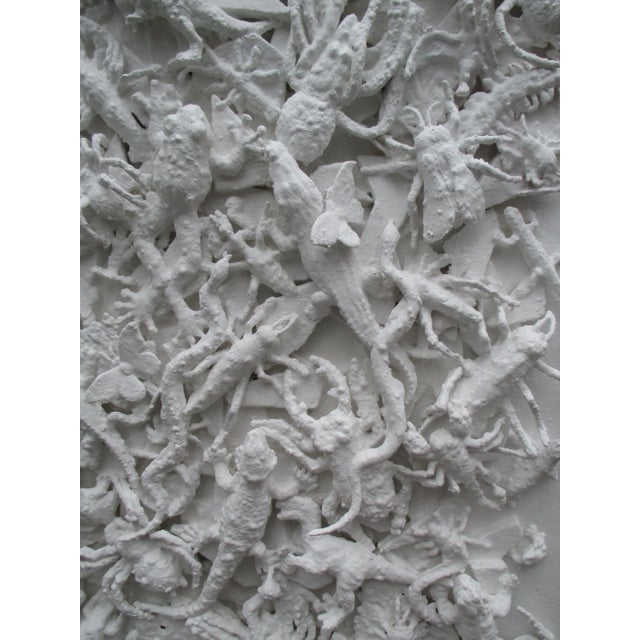 Contemporary Mixed-Media Natural Palette Relief Painting by Diane Grant - Piece For Sale - Image 6 of 12