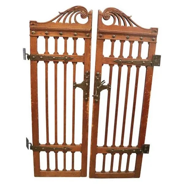 1920s Vintage Wine Cellar Gates A Pair Chairish