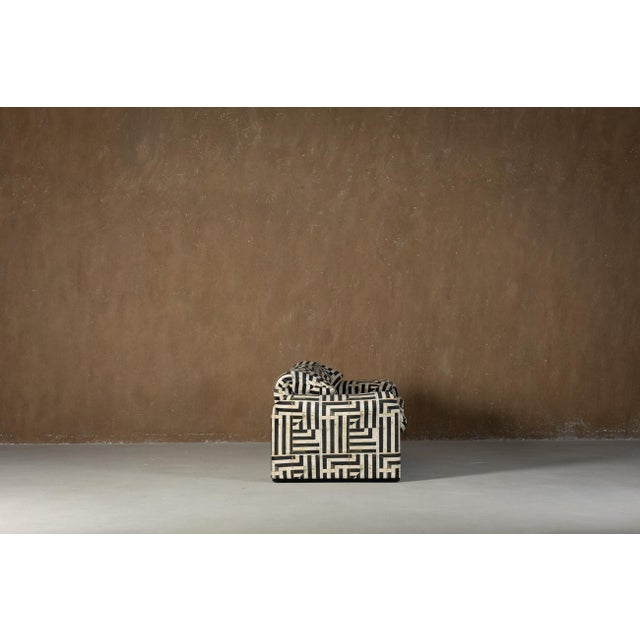 Mid-Century Modern Vintage Maralunga Two-Seater Sofa in Myth Velvet by Vico Magistretti for Cassina, 1970 For Sale - Image 3 of 12