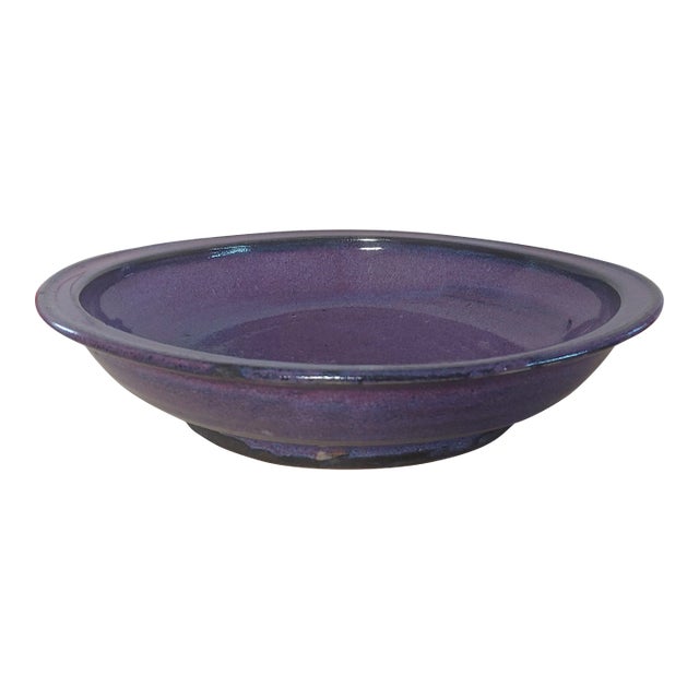 Mid-Century David Morris Berry Glazed Pottery Bowl For Sale