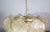 1980s Italian Amazing Large Murano Glass Gold Leaves Chandelier For Sale - Image 12 of 14