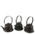 Copper Decorative Beijing Teapots - Set of 3 For Sale