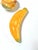 Vintage Hand-Carved Stone Fruit – Banana, Peach & Pear (Set of 3) For Sale In Louisville - Image 6 of 7