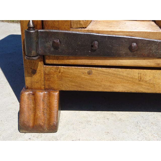 Tuscan Oak and Walnut 2-Door Sideboard For Sale - Image 5 of 18