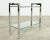 Mid-Century Modern Milo Baughman Style Mid-Century Chrome Two Tier Bar Cart For Sale - Image 3 of 17