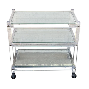 Vintage Acrylic Bar Cart