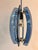 Hanging Lamp in Blue Glass by Veca, Italy For Sale - Image 10 of 11