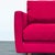 Red Room & Board Jasper Modern Red Lounge Chair With For Sale - Image 8 of 10