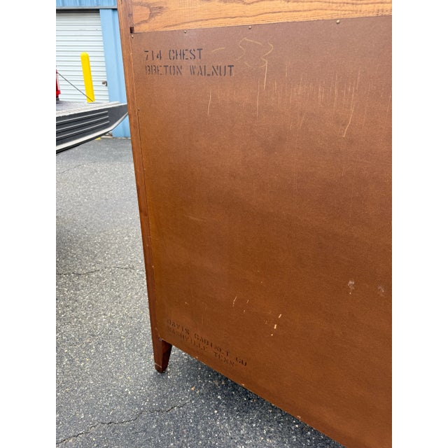 Davis Cabinet Company 1970s Vintage French Provincial Highboy Dresser/Chest For Sale - Image 4 of 11