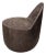 Sculptural Lounge Chair Carved From Solid Suar Wood For Sale