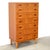 1950s 1950s Omann Jun. Møbelfabrik Danish Teak 7 Drawer , Highboy / Tall Dresser Designed by Gunni Omann For Sale - Image 5 of 12