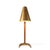 Mid-Century Modern Oslo Arnold Accent Lamp with Metal Shade with Vegan Leather Column For Sale - Image 3 of 6