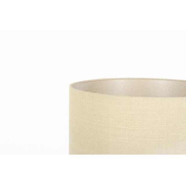 Beige Vintage Lamp in Brown Ceramic, 1950 For Sale - Image 8 of 11